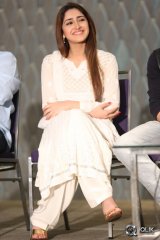 Sayesha Saigal at Akhil Movie Success Meet